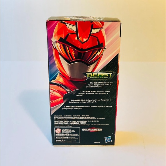 Power Rangers Beast Morphers Red Ranger Action Figure - Picture 2 of 4